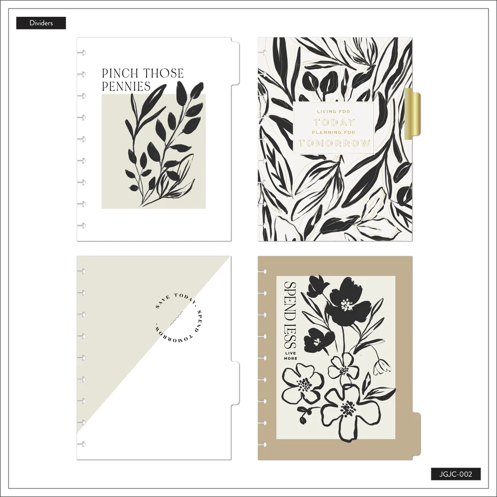 Sketchy Floral - Classic Guided Budget Journal - 80 Sheets - Image 6