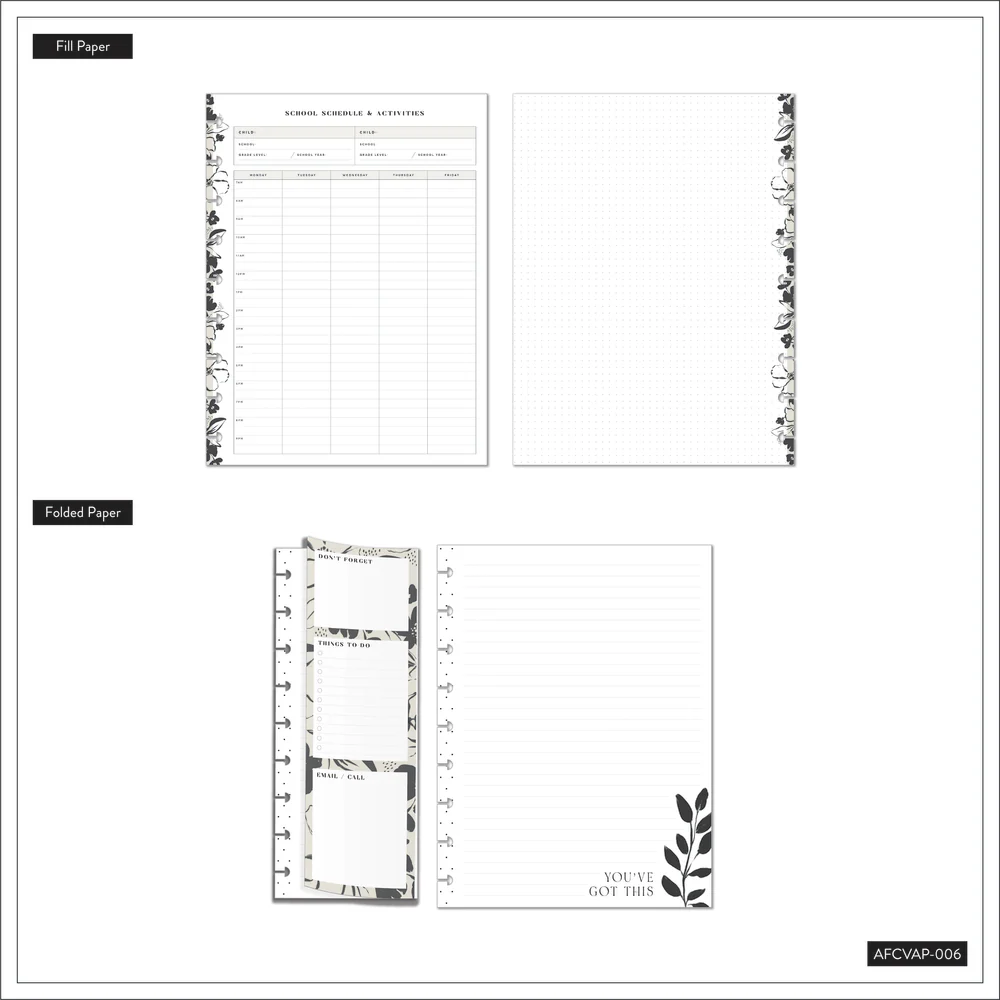 Sketchy Florals - Classic Parenting Accessory Pack - Image 3