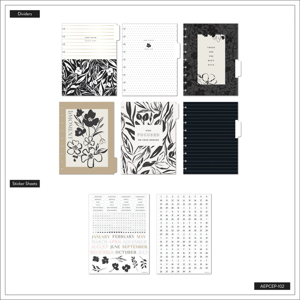 Sketchy Florals - Classic Vertical Extension Pack - 6 Months - Image 3