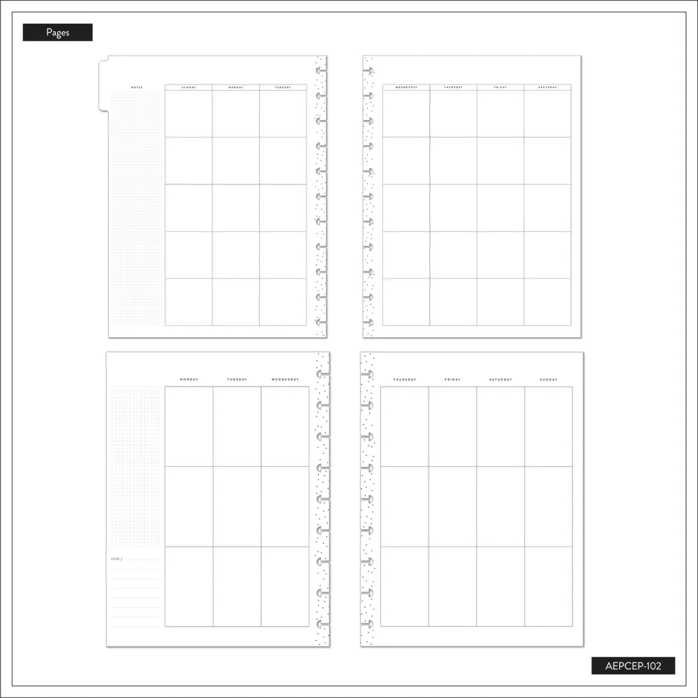 Sketchy Florals - Classic Vertical Extension Pack - 6 Months - Image 4