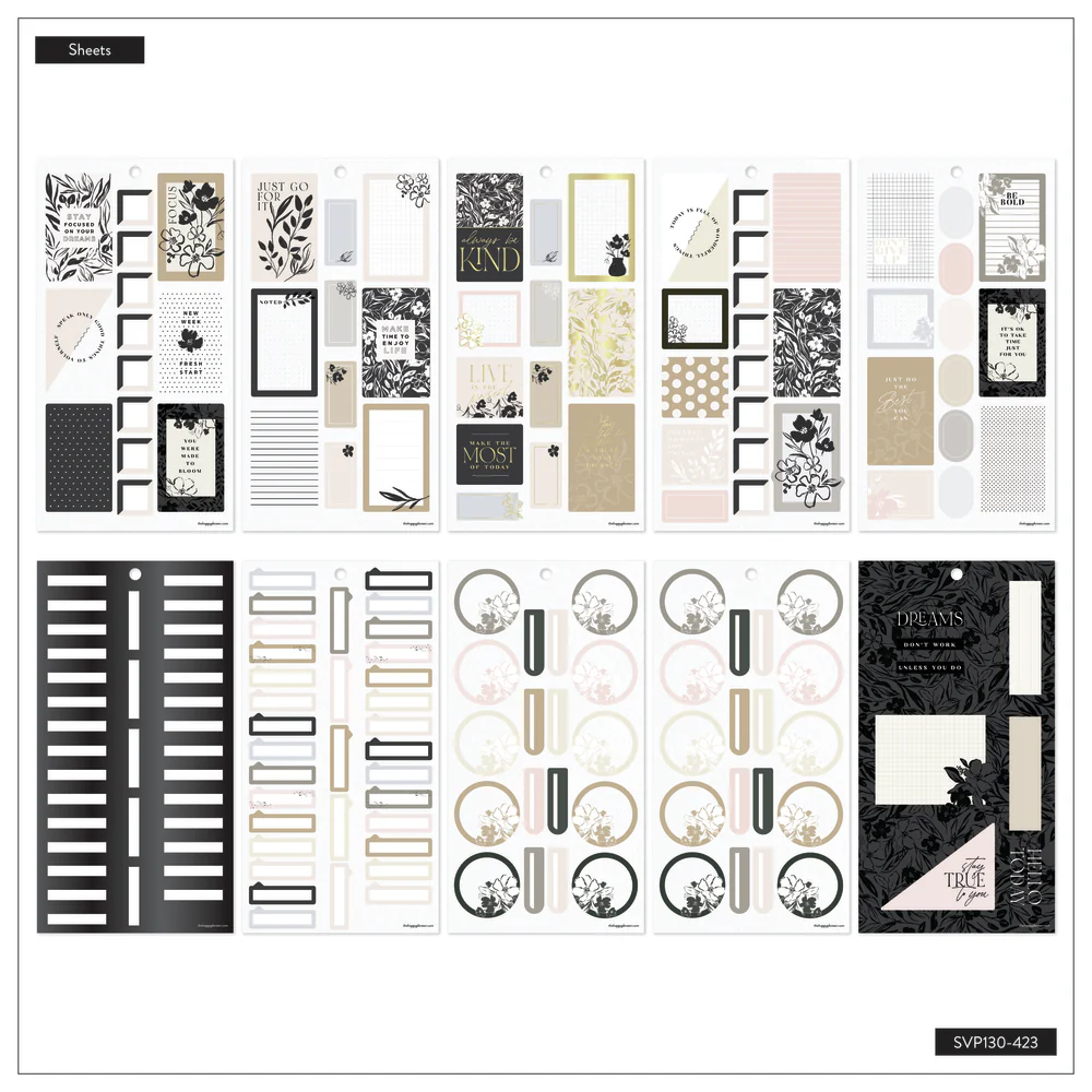 Sketchy Florals - Value Pack Stickers - Image 5