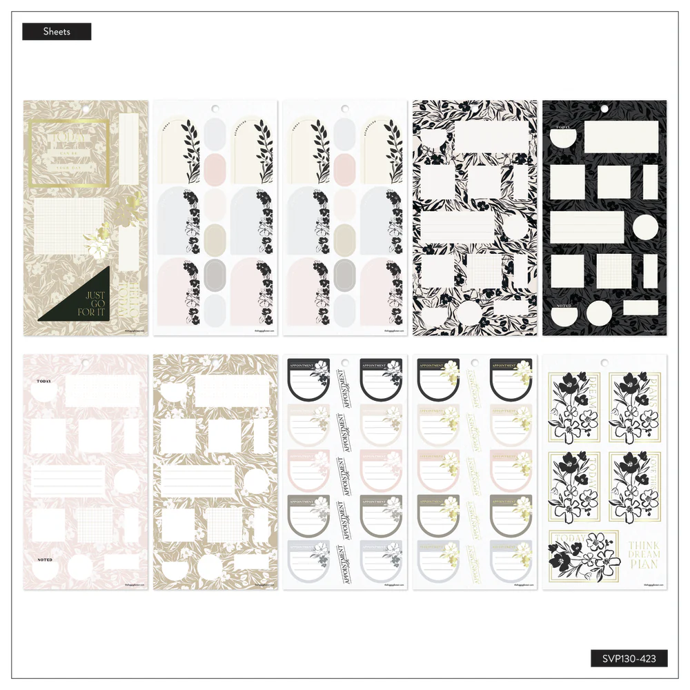 Sketchy Florals - Value Pack Stickers - Image 6