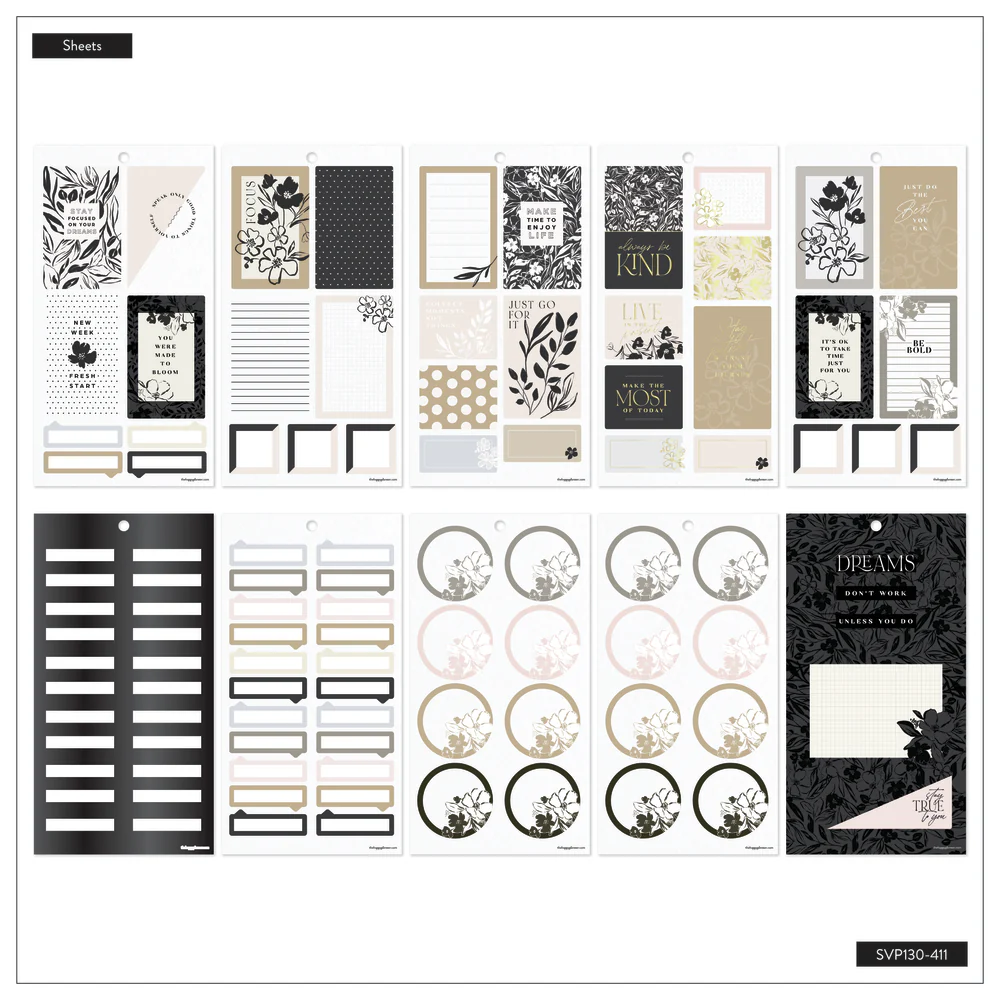 Sketchy Florals - Value Pack Stickers - Big - Image 5
