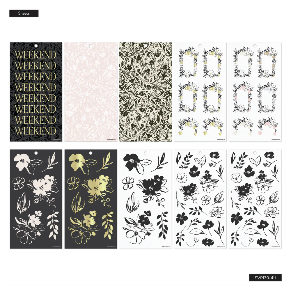 Sketchy Florals - Value Pack Stickers - Big - Image 7