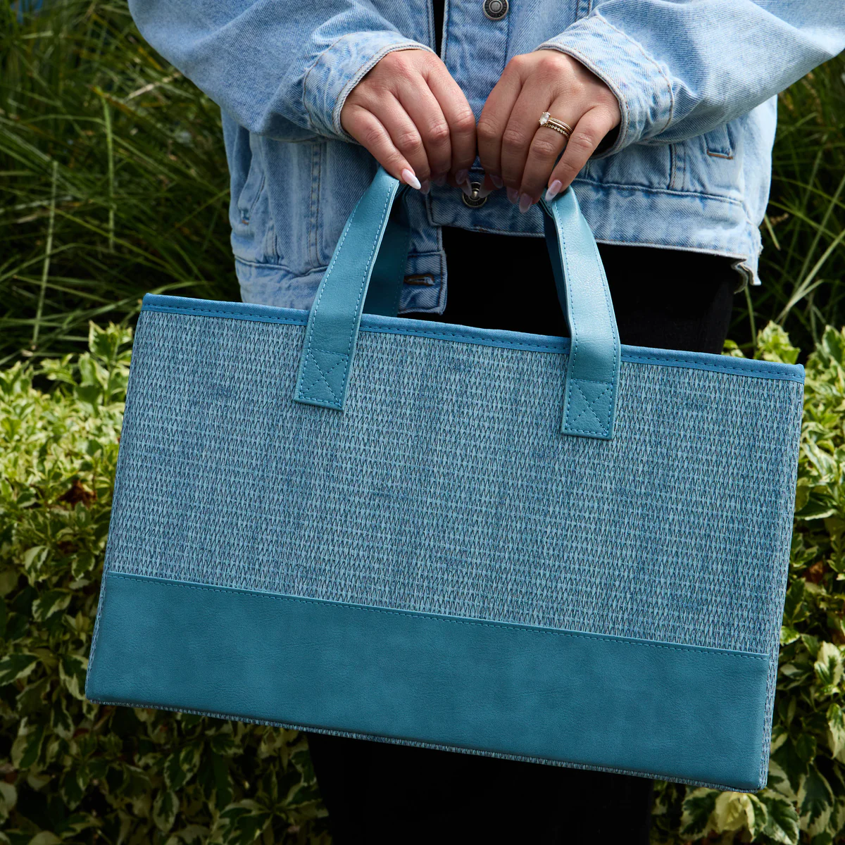 Slate Blue - Accessory + Planner Storage Tote - Image 3