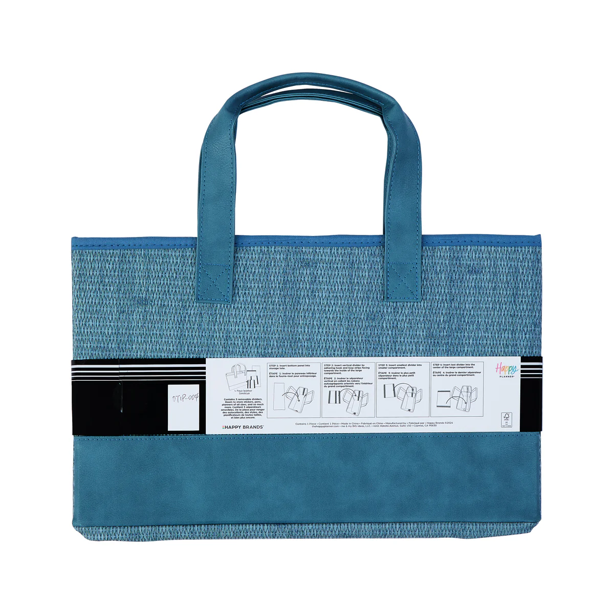 Slate Blue - Accessory + Planner Storage Tote - Image 8