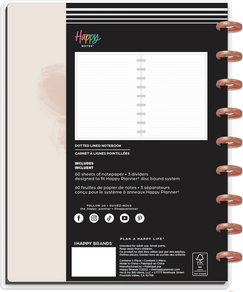 Softly Modern - Dotted Lined Classic Notebook - 60 Sheets - Image 9