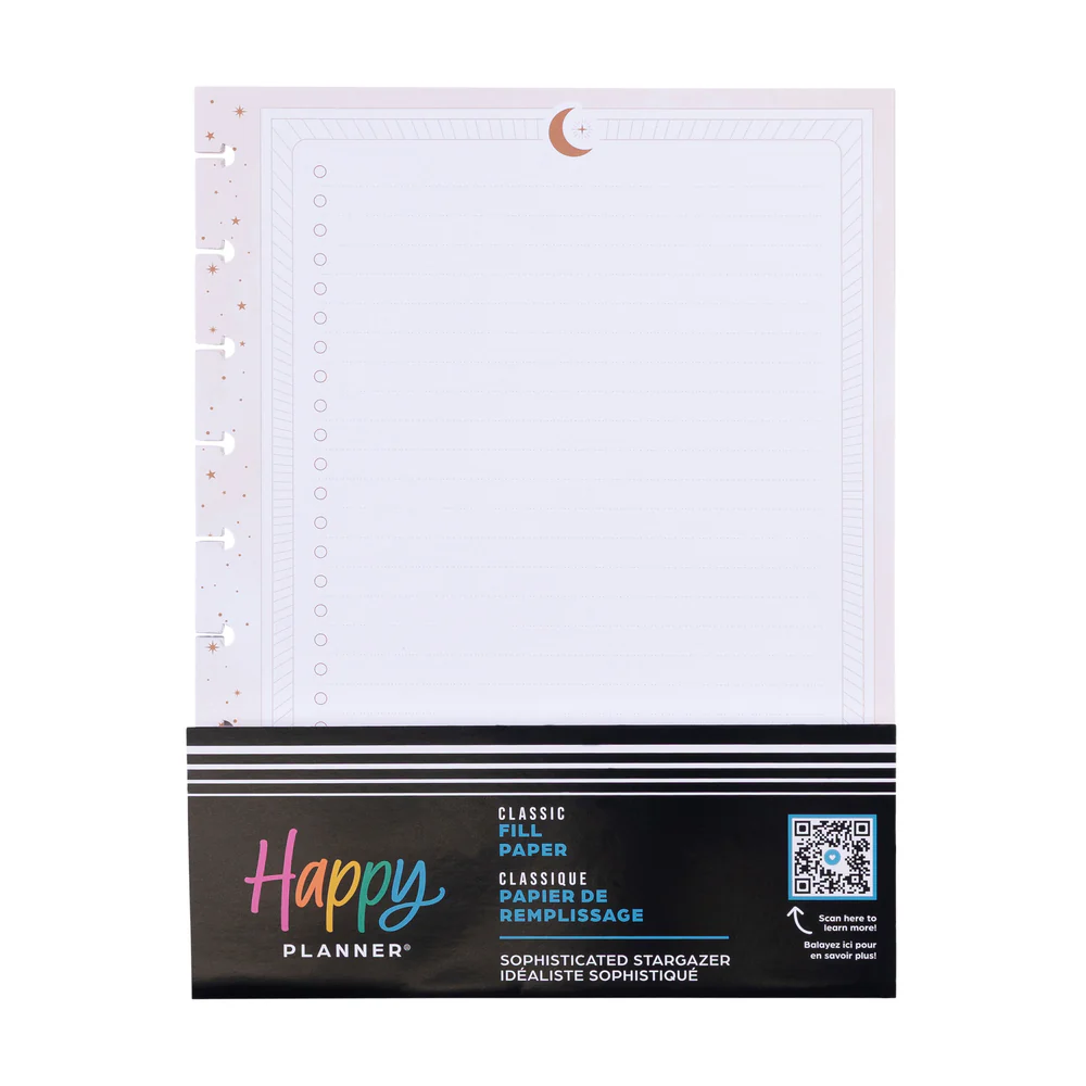 Sophisticated Stargazer - Checklist + Dot Grid Classic Filler Paper - 40 Sheets - Image 4