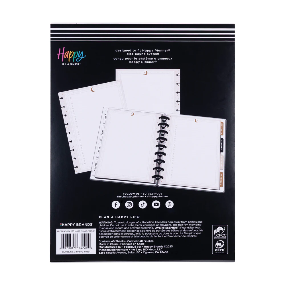 Sophisticated Stargazer - Checklist + Dot Grid Classic Filler Paper - 40 Sheets - Image 5