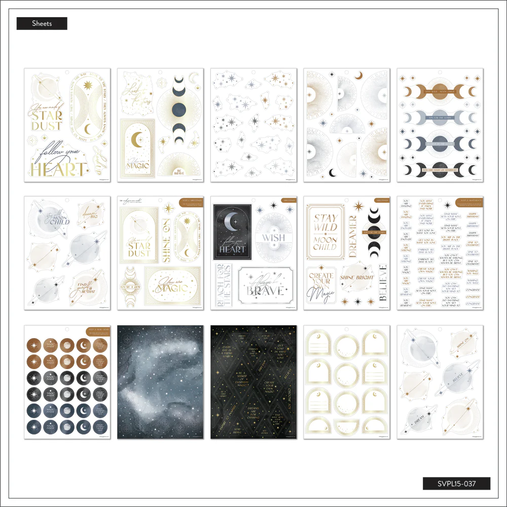 Sophisticated Stargazer - Large Value Pack Stickers - Image 6