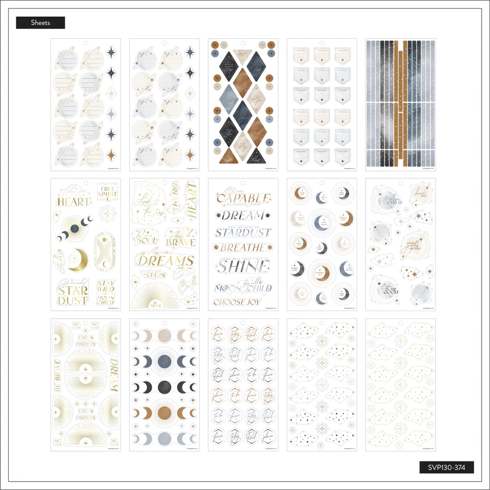 Sophisticated Stargazer - Value Pack Stickers - Mini - Image 6