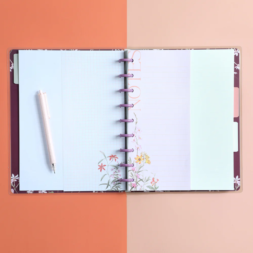 Spring Botanicals Bundle - Notebook + Accessories + Stickers - Image 9
