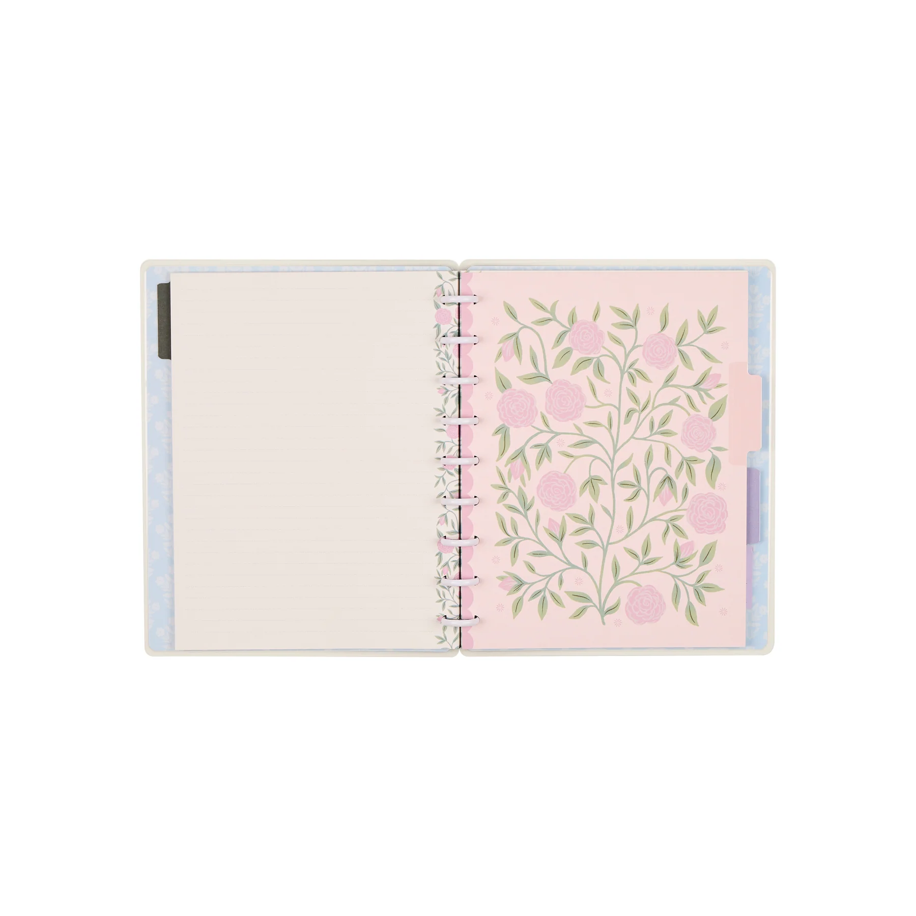 Spring Tapestry - Dot Grid + Dotted Lined Classic Notebook - 60 Sheets - Image 10