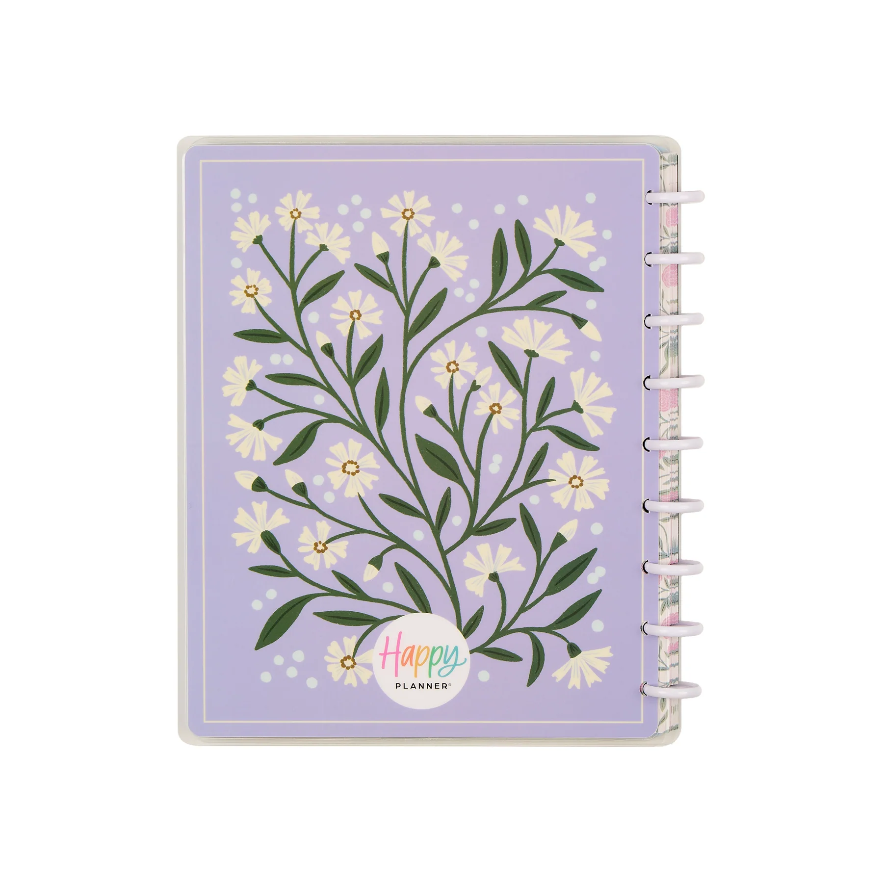 Spring Tapestry - Dot Grid + Dotted Lined Classic Notebook - 60 Sheets - Image 14