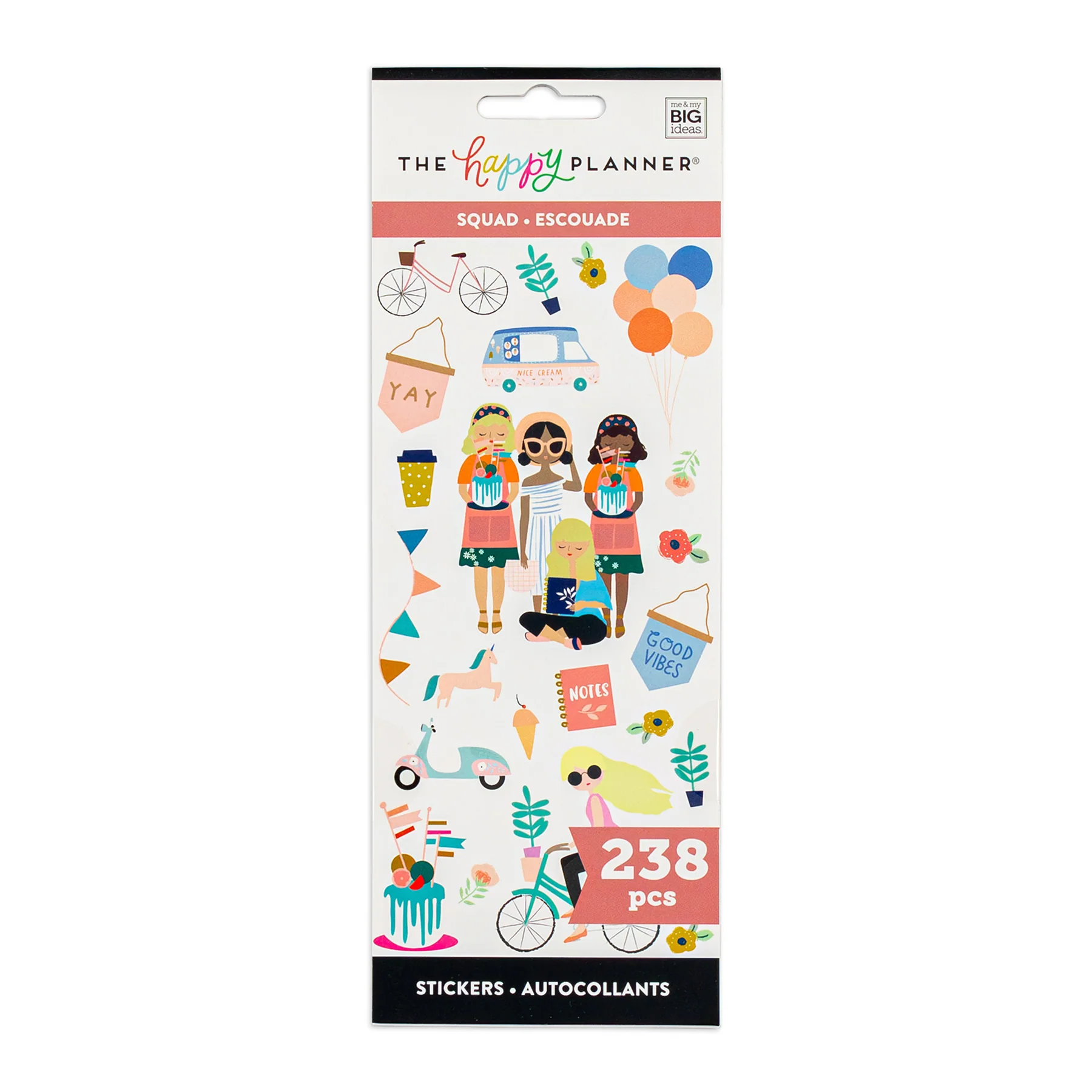 Squad Goals - 8 Sticker Sheets