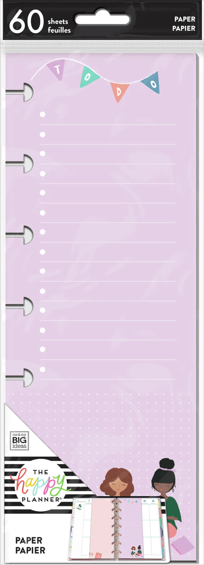 Squad Goals - Checklist Half Sheet Mini Filler Paper - 60 Sheets - Image 3