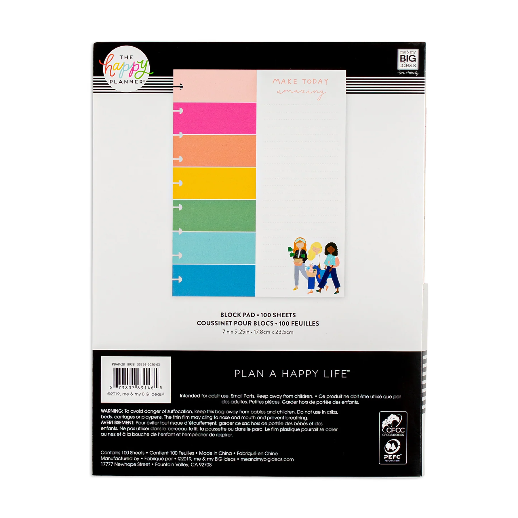 Squad Goals - Classic Block Notepad - 100 Sheets - Image 3