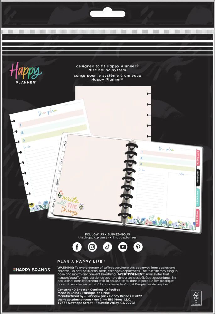 Squad Goals Love Every Season - Blank + Dashboard Classic Filler Paper - 40 Sheets - Image 5