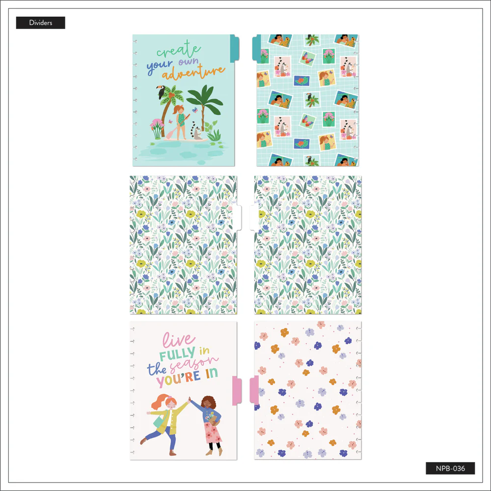Squad Goals Love Every Season - Dotted Lined Big Notebook - 60 Sheets - Image 6