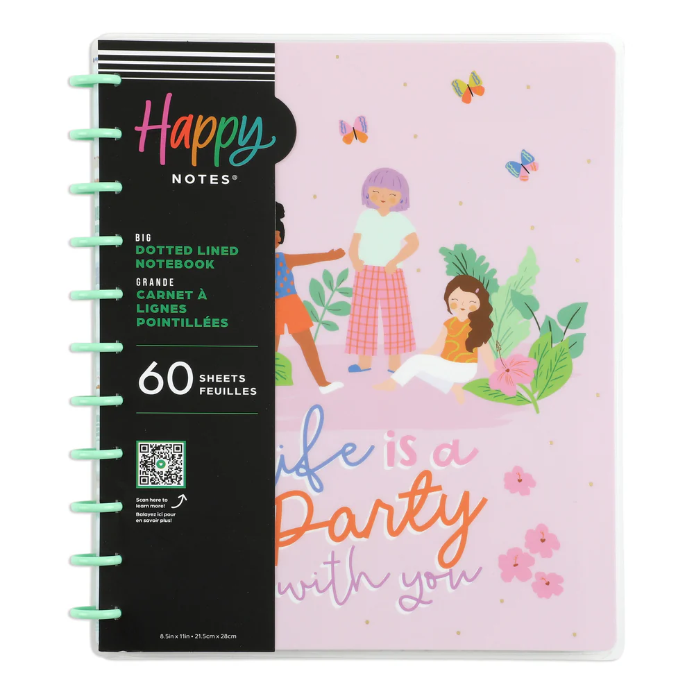 Squad Goals Love Every Season - Dotted Lined Big Notebook - 60 Sheets - Image 7