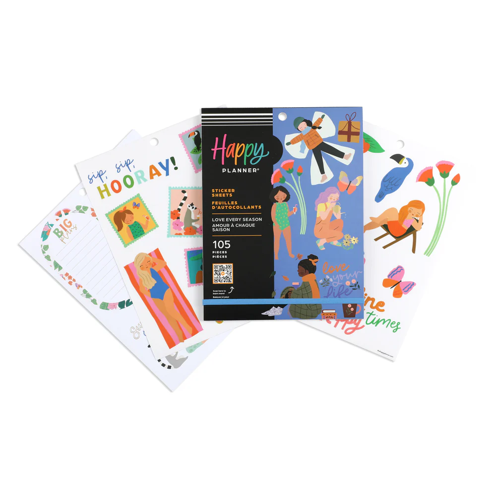 Squad Goals Love Every Season - Large Value Pack Stickers - Image 2