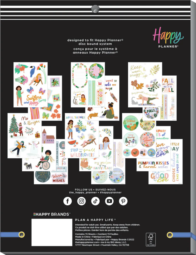 Squad Goals Love Every Season - Large Value Pack Stickers - Image 9