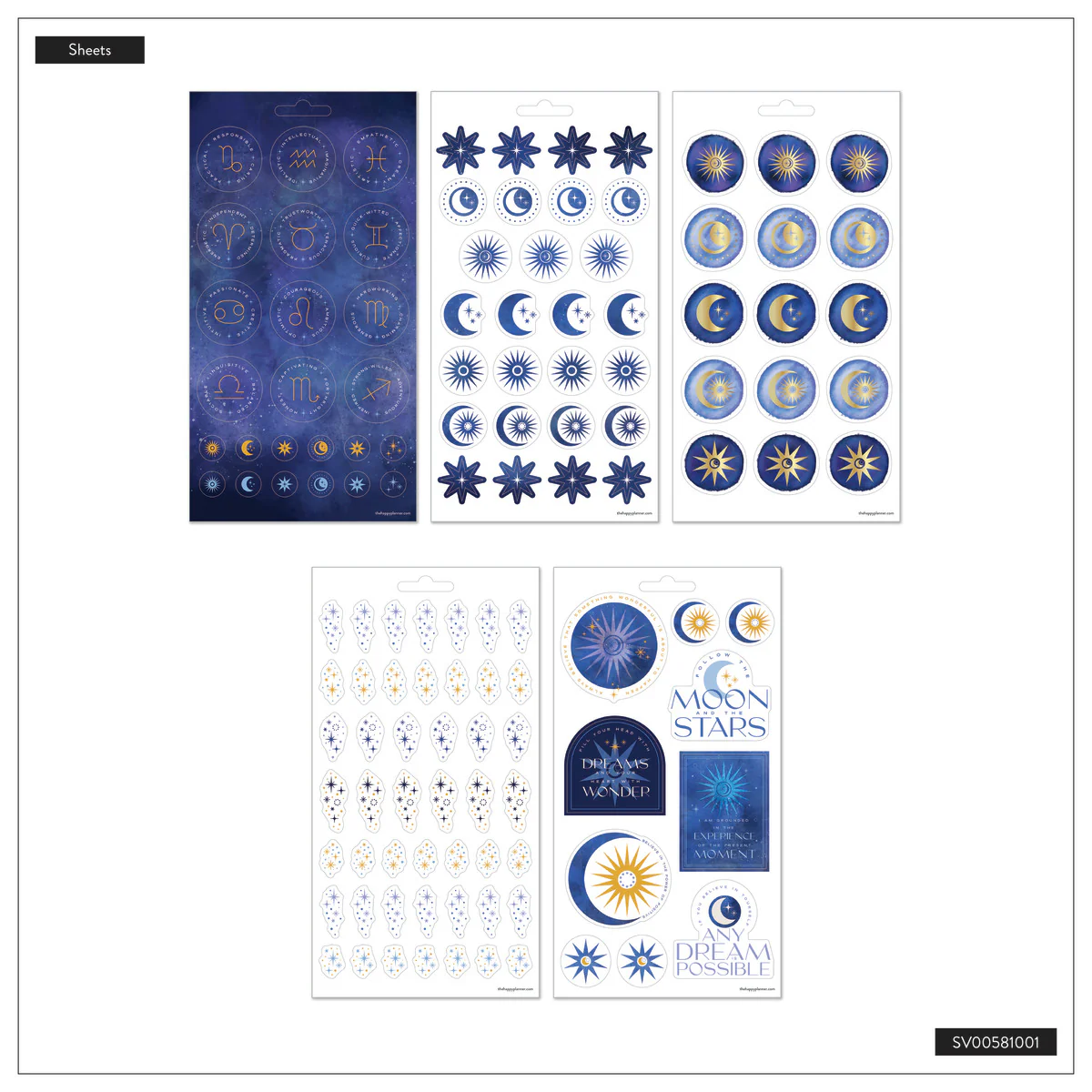 Star Signs - 10 Sticker Sheets - Image 8