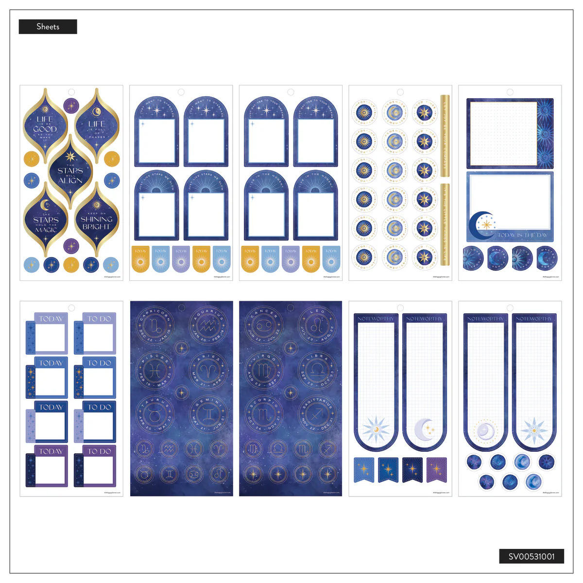 Star Signs - Value Pack Stickers - Big - Image 7