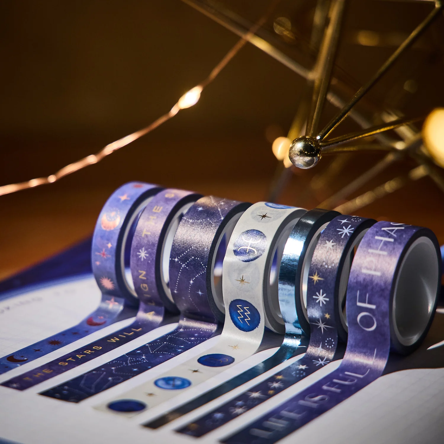 Star Signs - Washi Tape - 7 Pack - Image 2