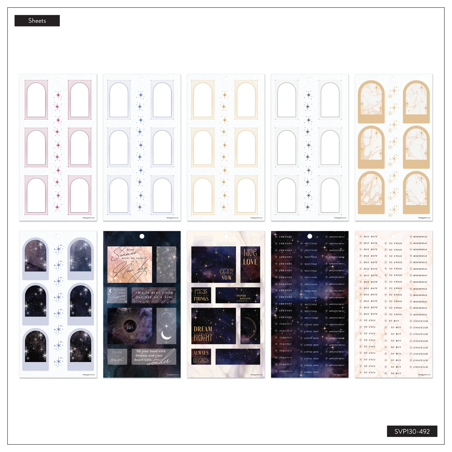 Stargaze Shimmer - Value Pack Stickers - Image 8