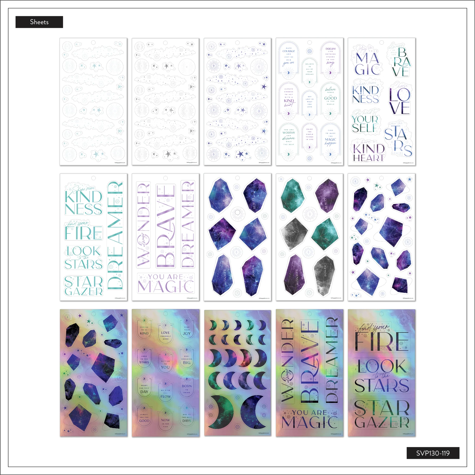 Stargazer - Notebook + Sticker Bundle - Image 13