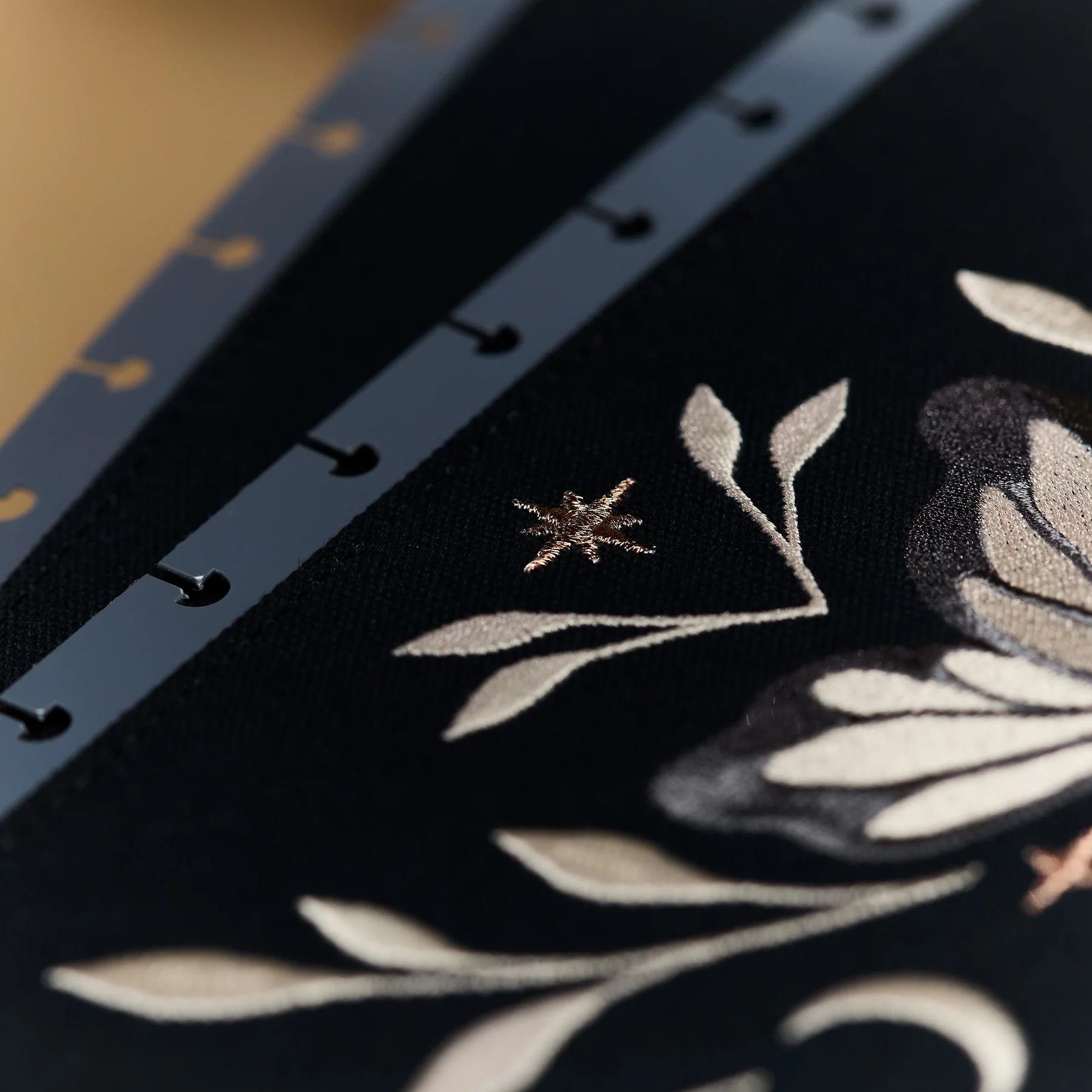 Starlight Flutter - Embroidered Snap In Classic Planner Cover - Image 7