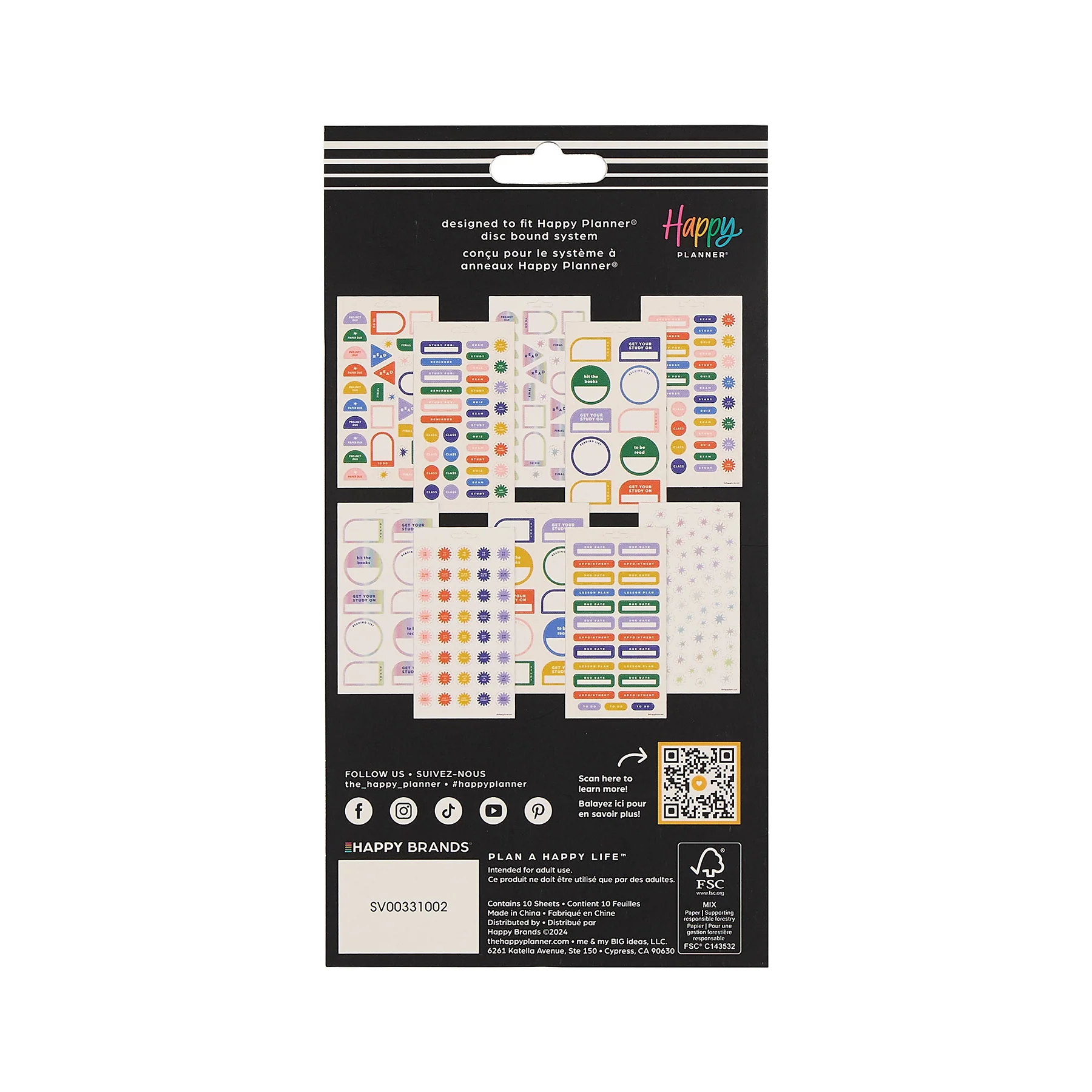 Stars & Smiles Student - 10 Sticker Sheets - Image 6