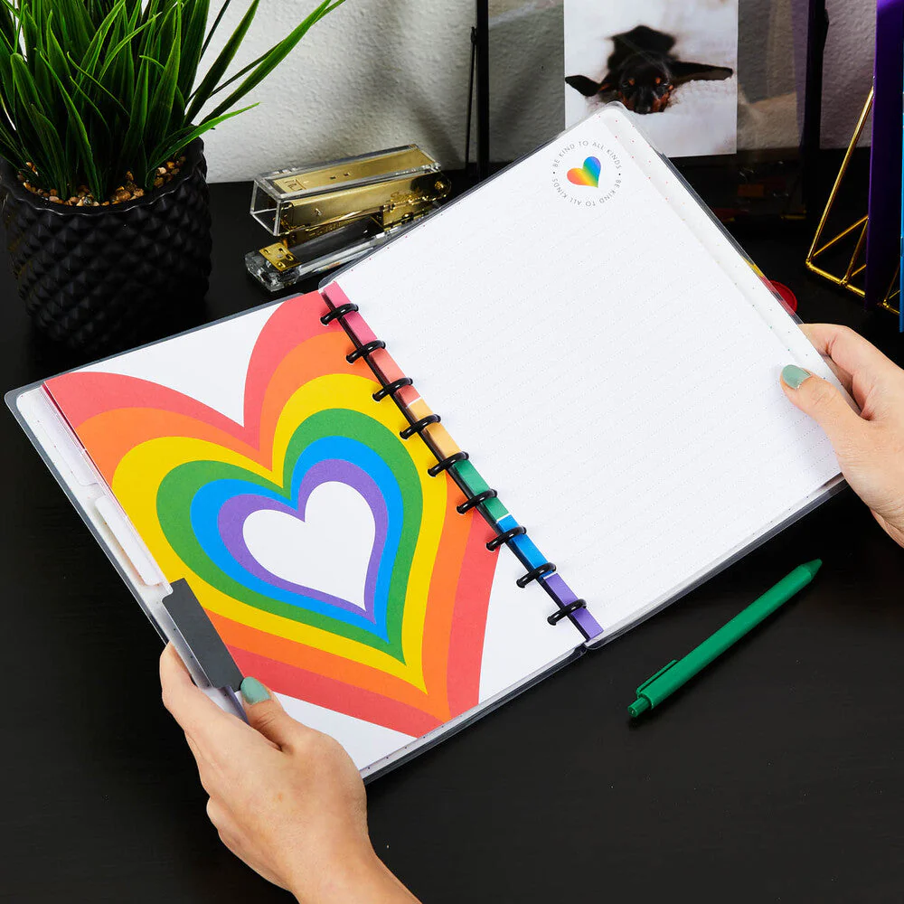 Stay True - Classic Rainbow Pride Notebook - Image 4