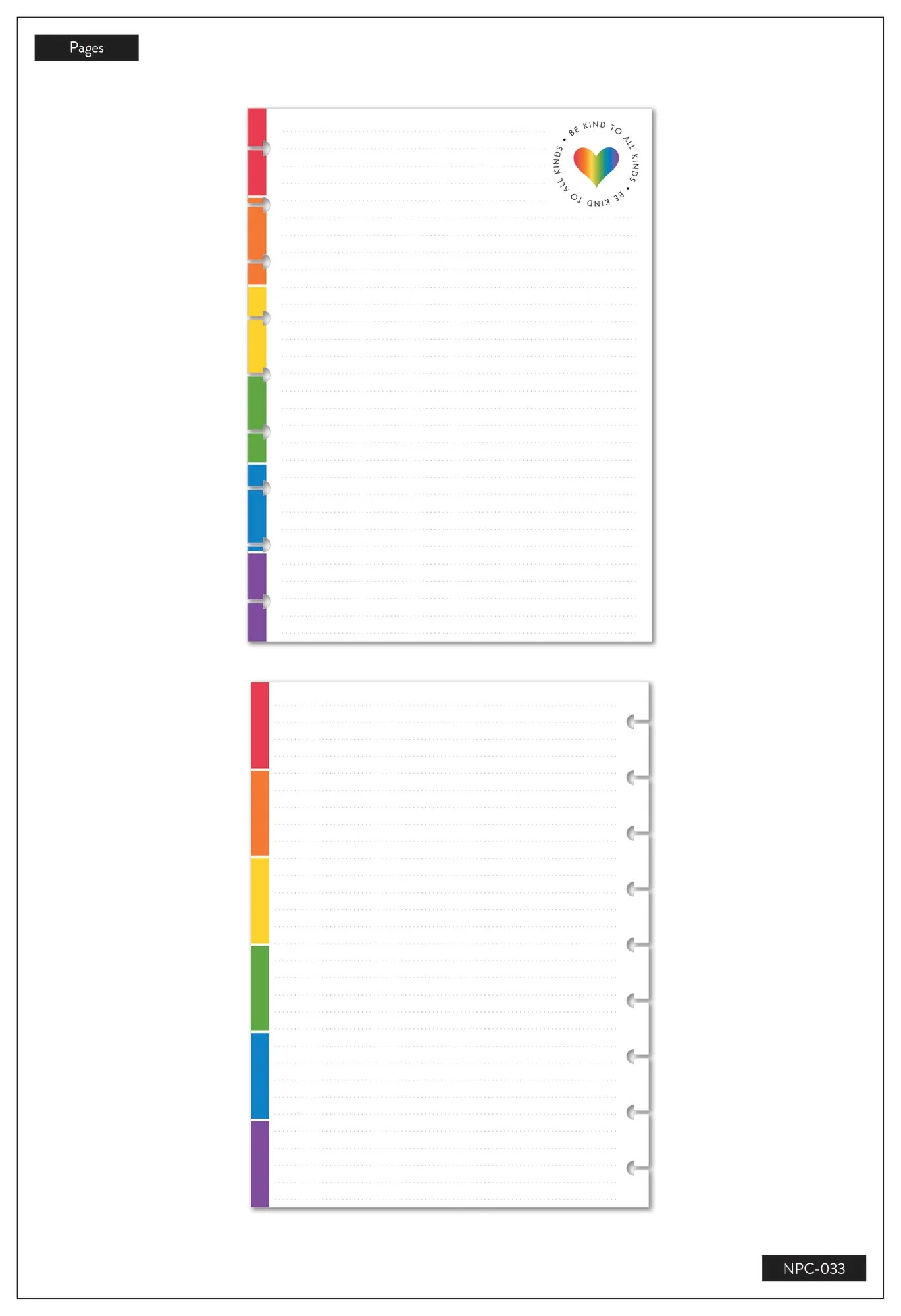Stay True - Classic Rainbow Pride Notebook - Image 6