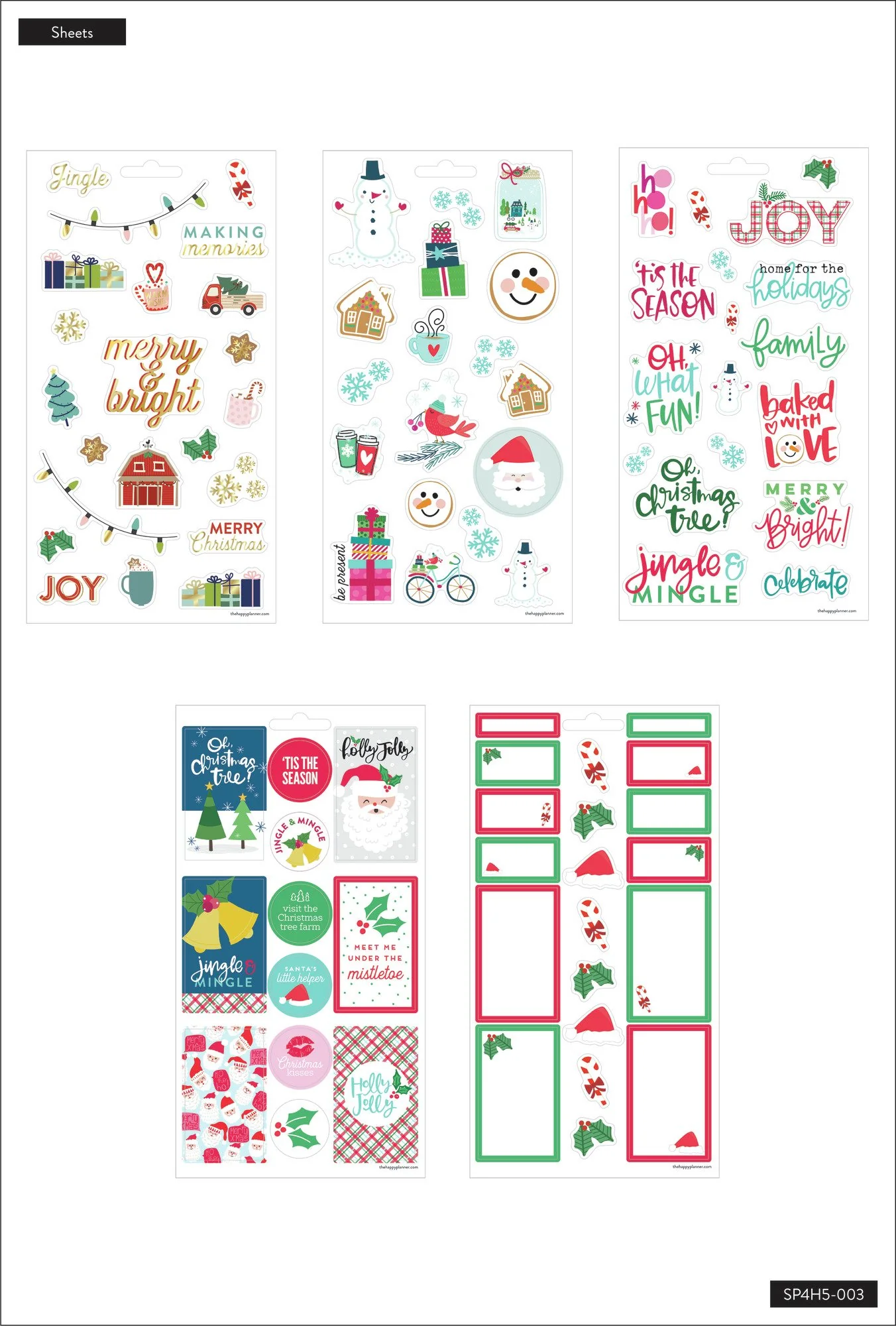Sticker Sheets - Christmas - Image 3