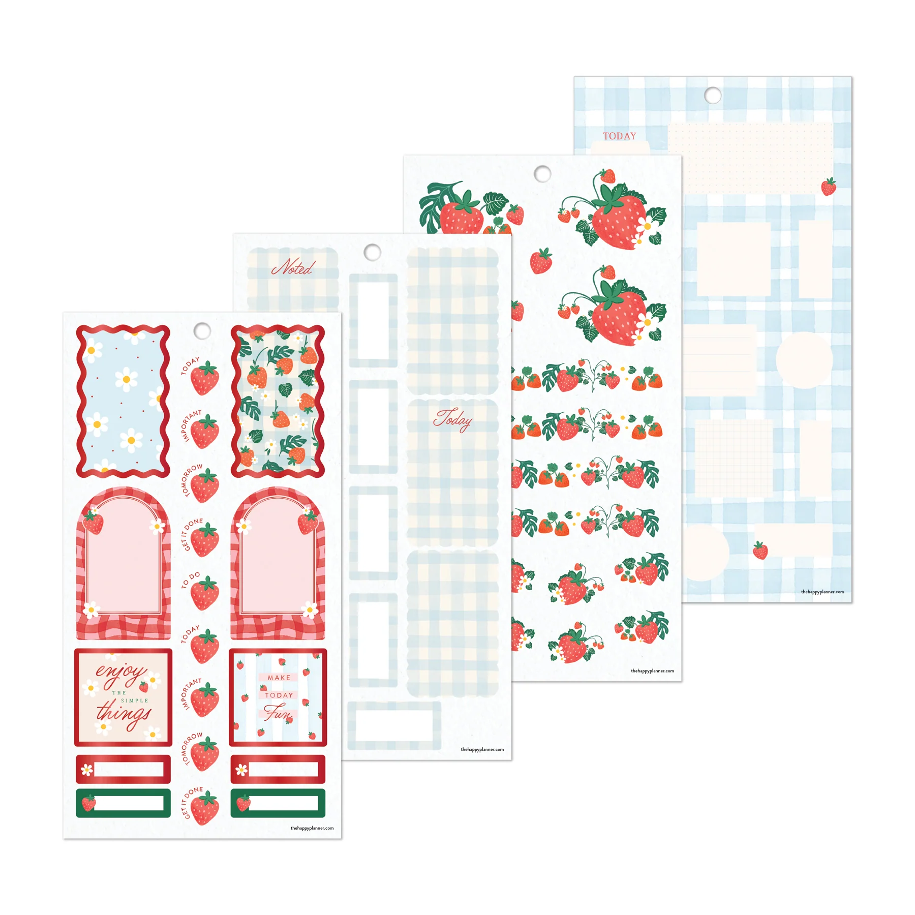 Strawberry Picnic - Value Pack Stickers - Image 11