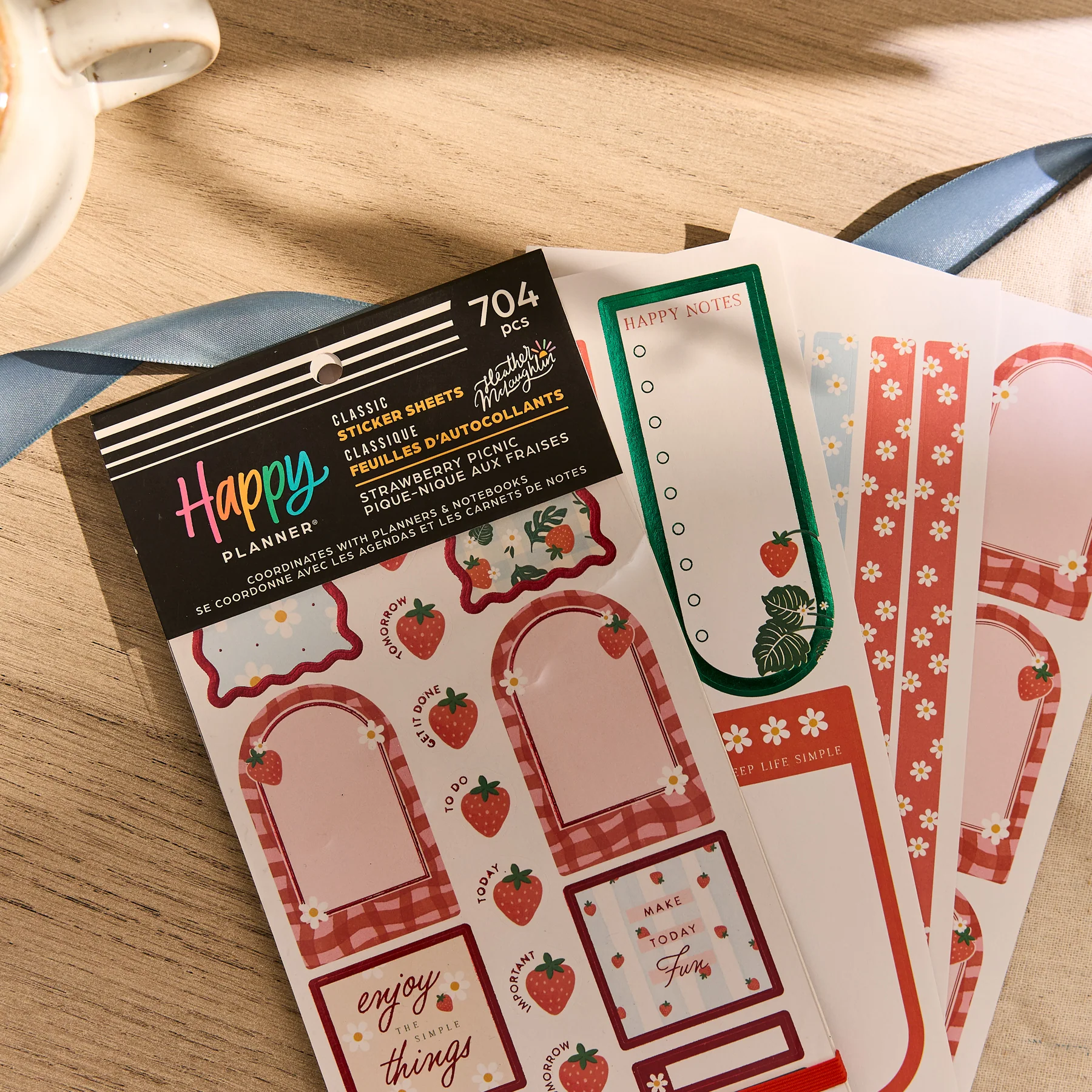 Strawberry Picnic - Value Pack Stickers - Image 4