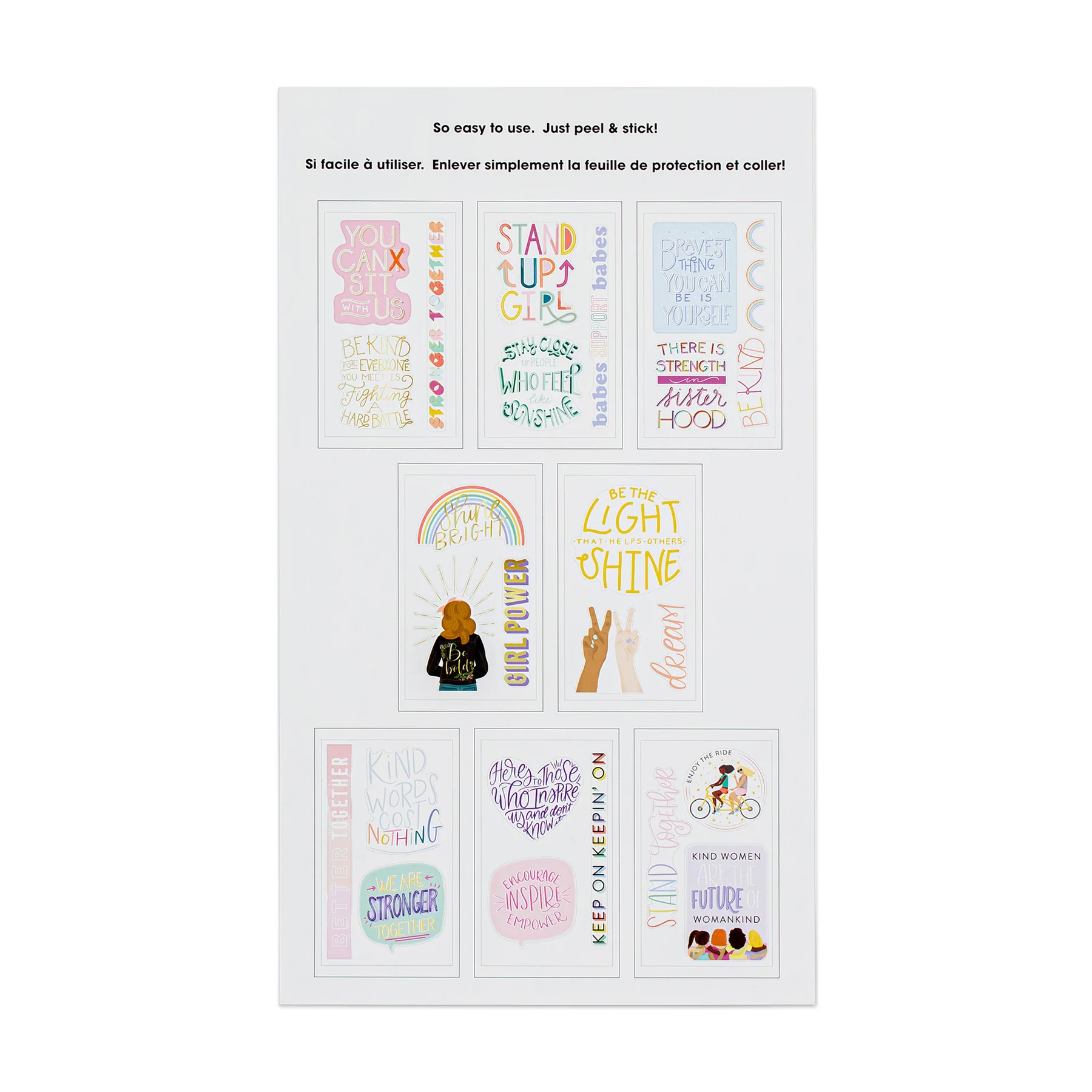 Stronger Together - 8 Sticker Sheets - Image 5