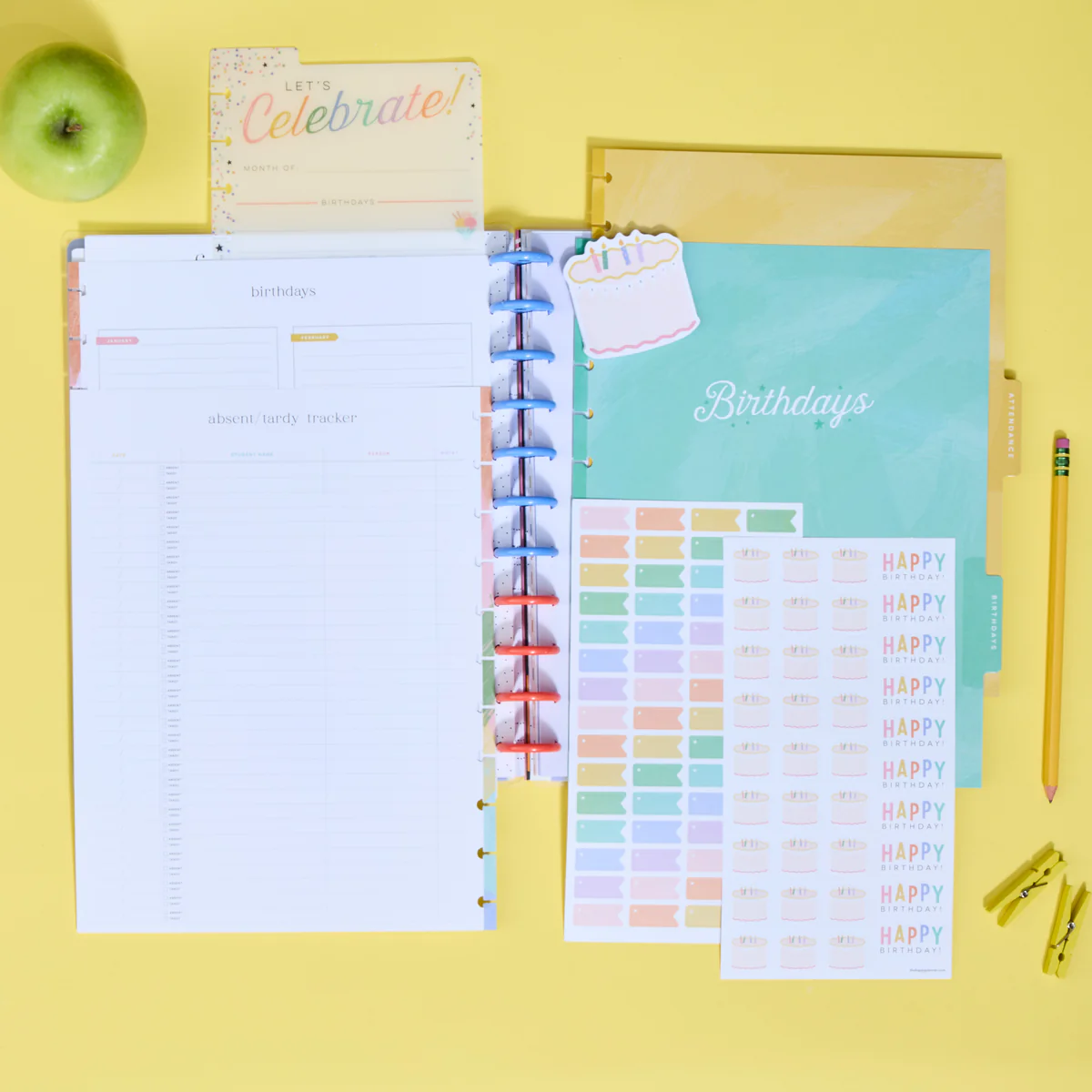 Student Attendance & Birthdays - Big Teacher Accessory Pack - Image 4