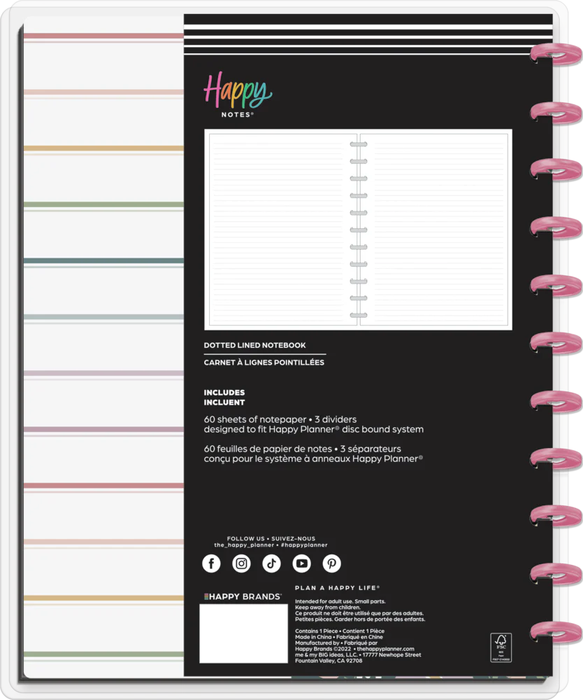 Subtle Sophisticated - Dotted Lined Big Notebook - 60 Sheets - Image 9