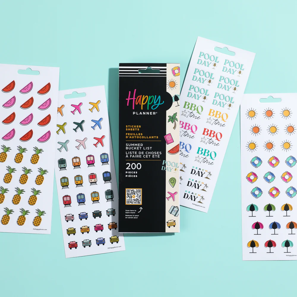 Summer Bucket List - 8 Sticker Sheets - Image 3