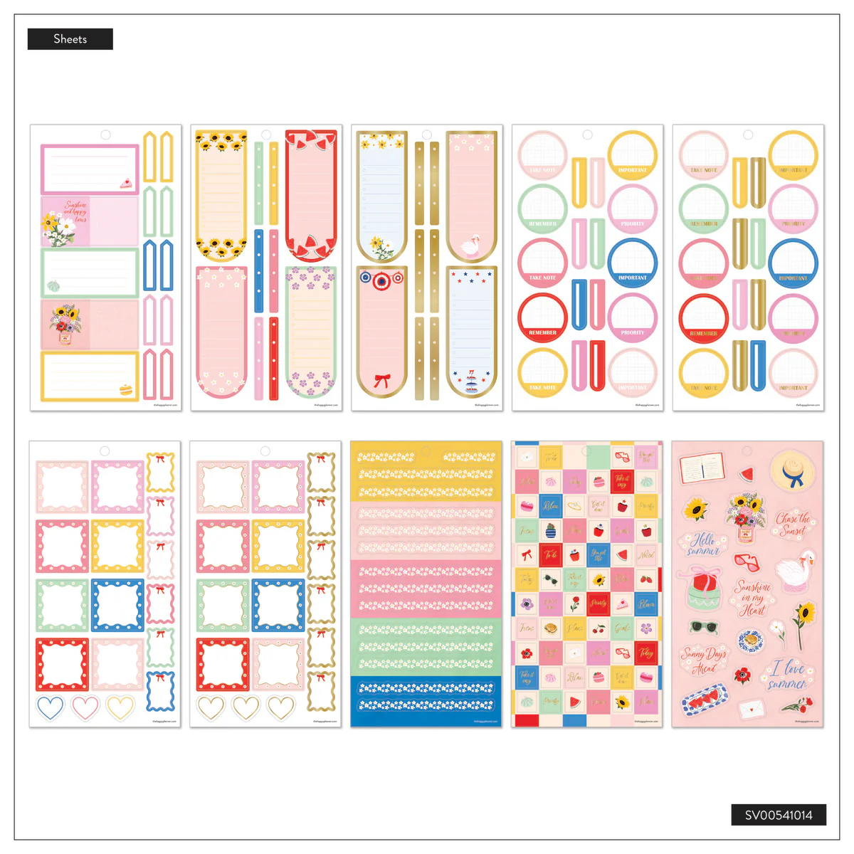 Summer Charm - Value Pack Stickers - Image 10
