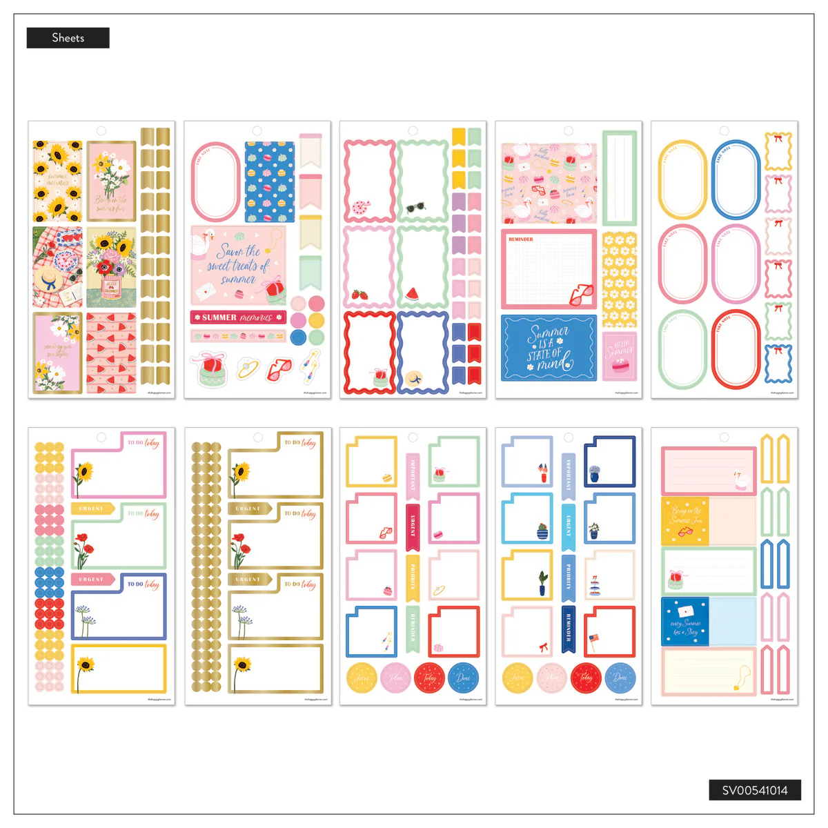Summer Charm - Value Pack Stickers - Image 9