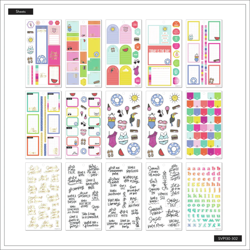 Summertime - Value Pack Stickers - Image 6