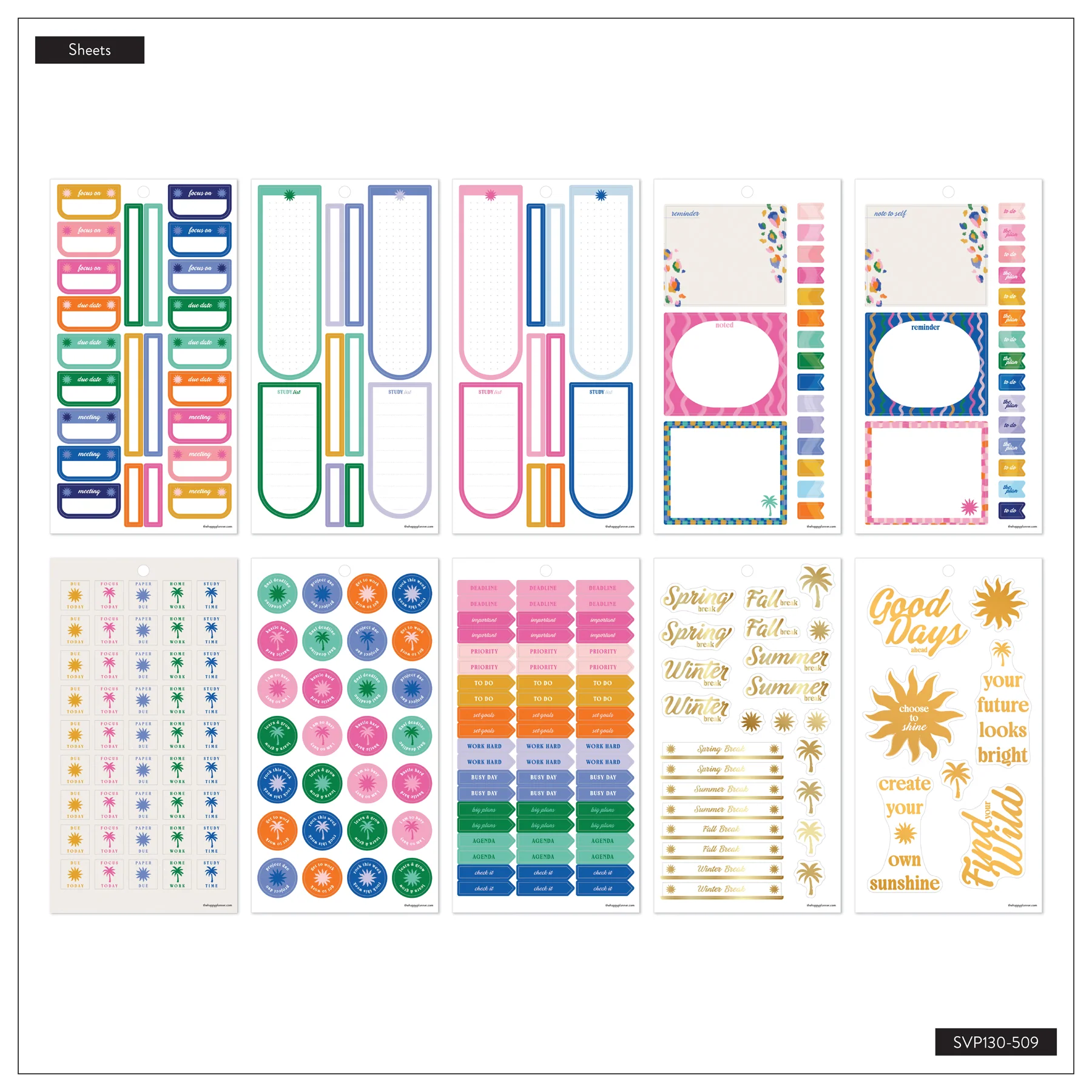 Sunburst Bay - Value Pack Stickers - Image 7
