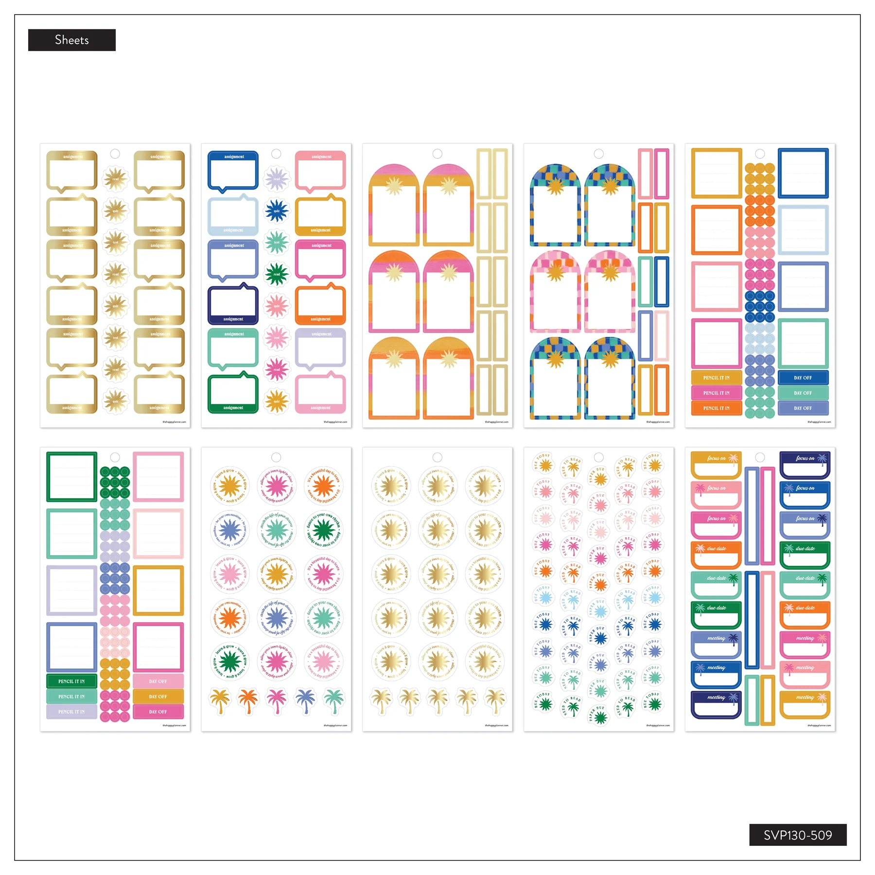 Sunburst Bay - Value Pack Stickers - Image 8