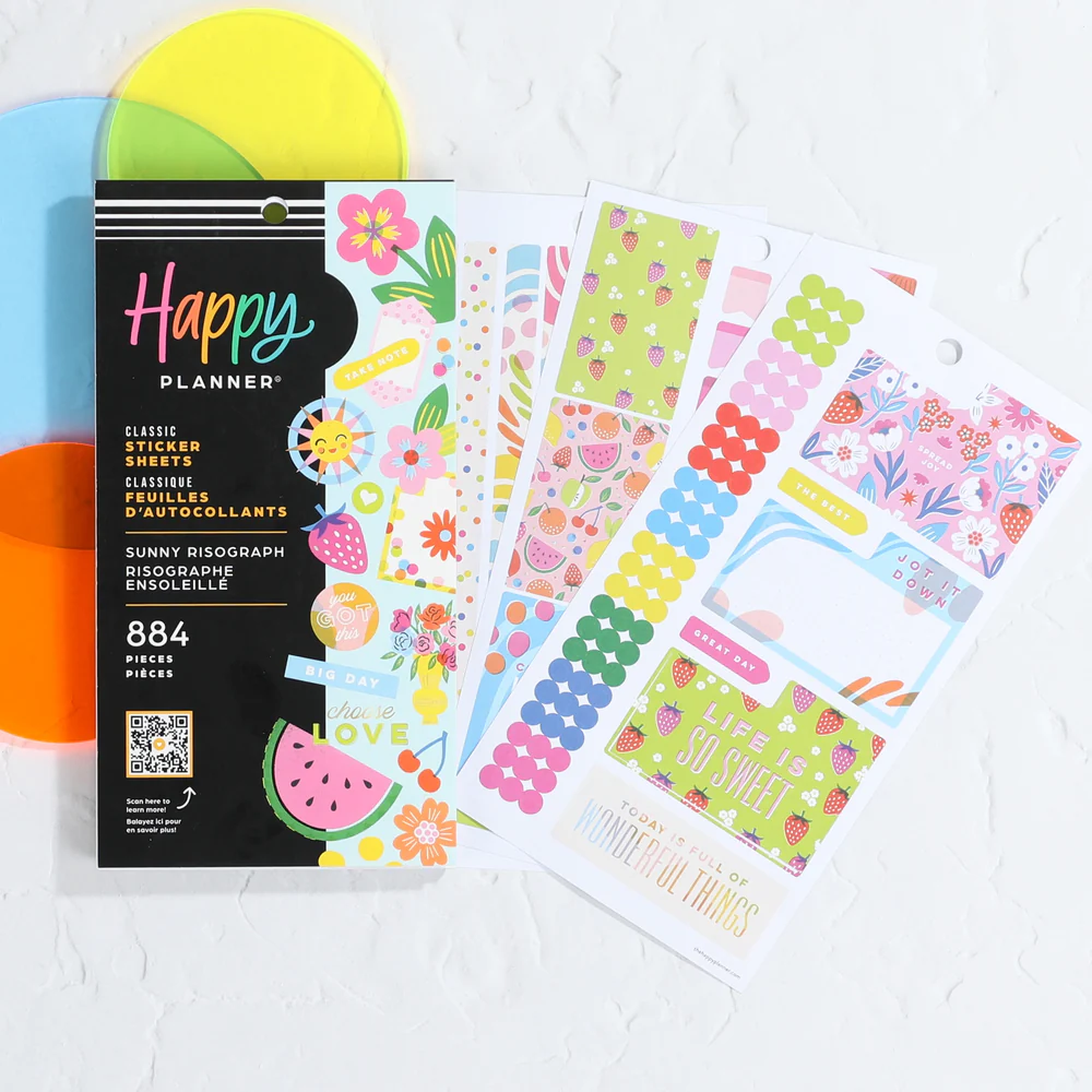 Sunny Risograph - Value Pack Stickers - Image 4
