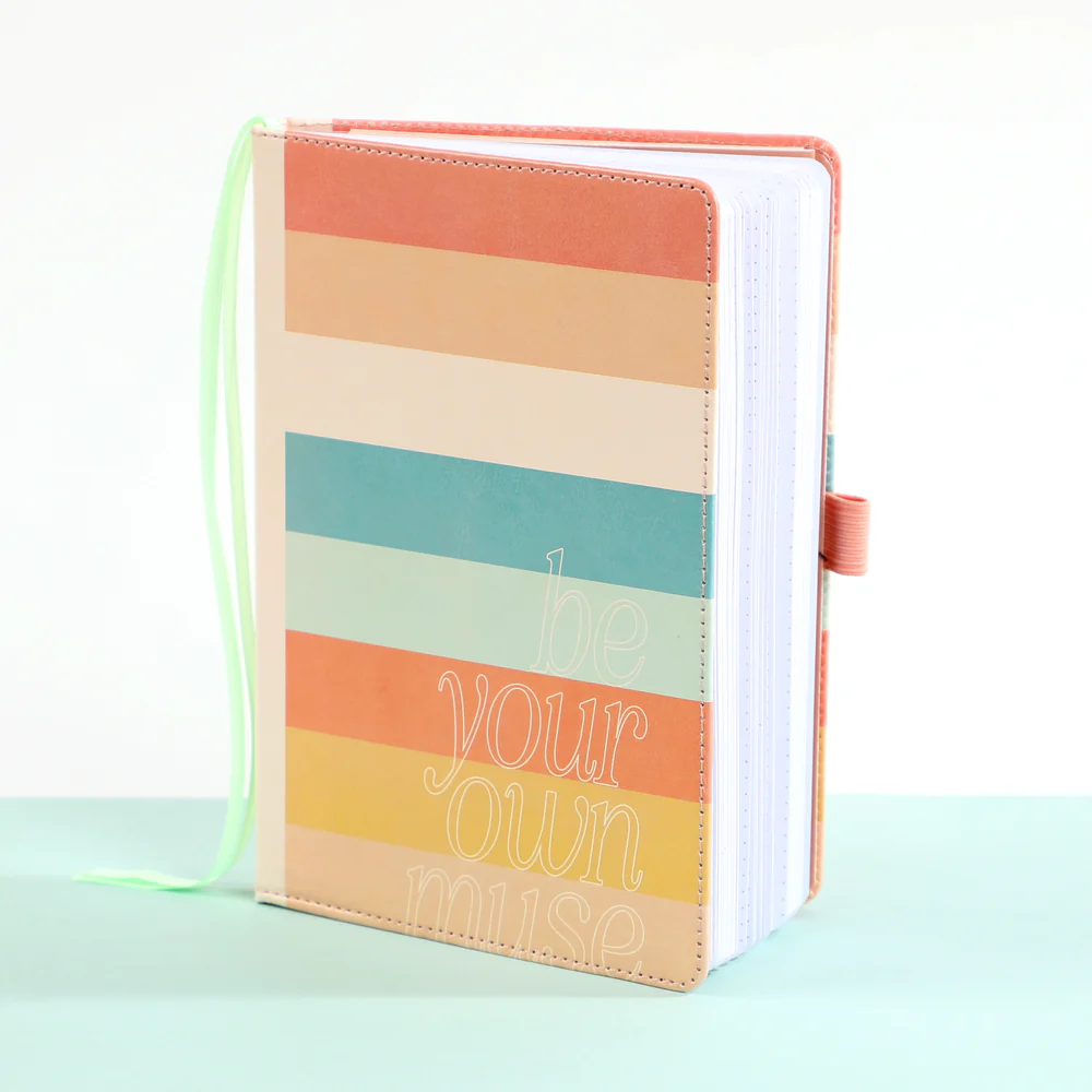 Sunset Stripe - Bullet Dot Grid Happy Journal® - 80 Sheets - 160gsm Paper - Image 3
