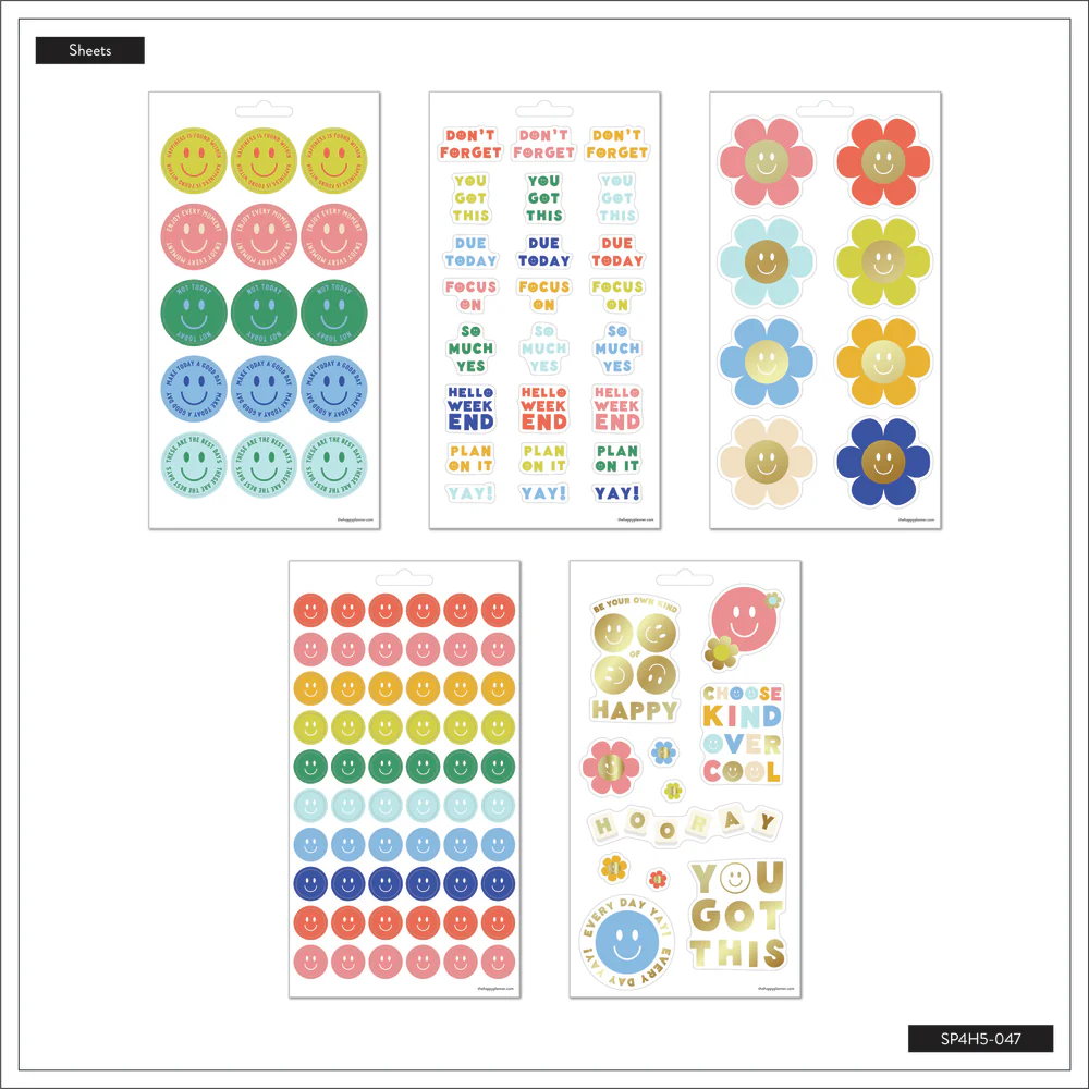 Super Happy - 5 Sticker Sheets - Image 4